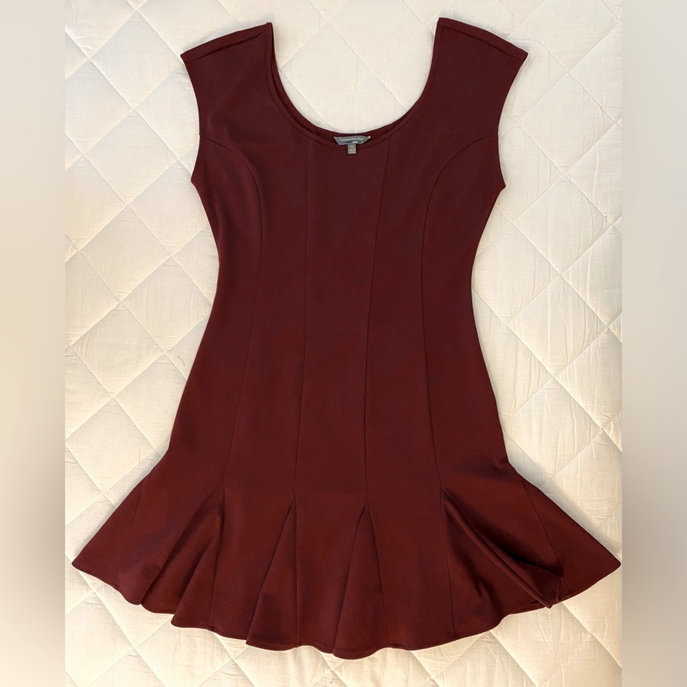 Catherine Malandrino Red Fit and Flare Mini Dress